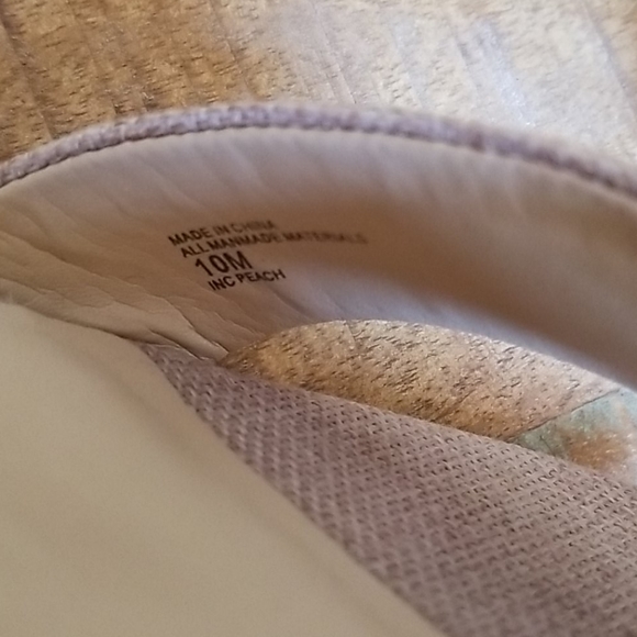 INC 🍑Peach Wedge Sandal - SZ 10 - Picture 11 of 11